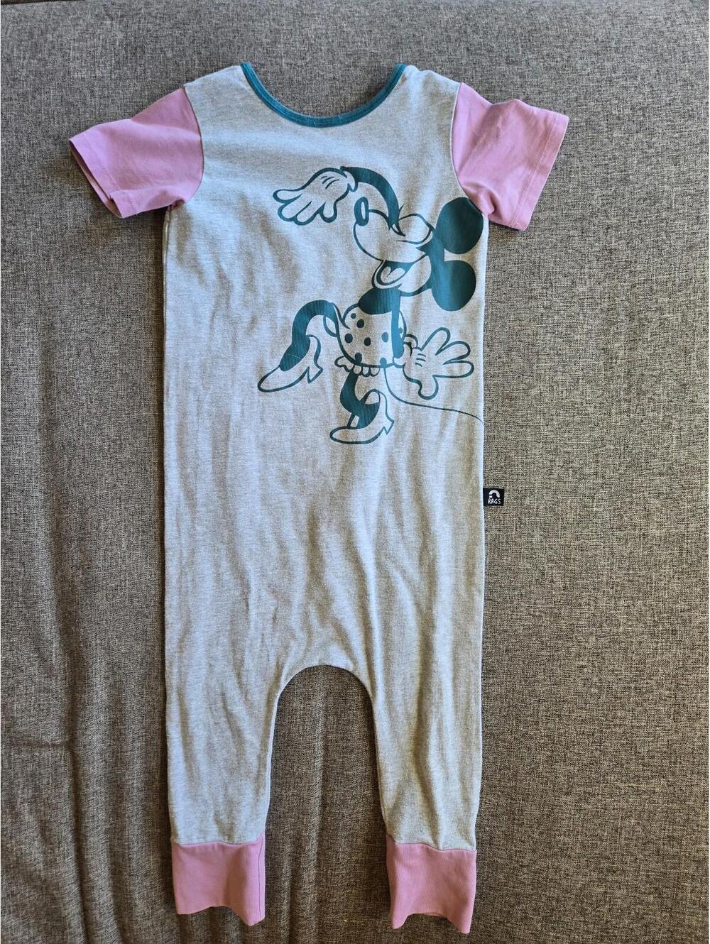 2t minnie mouse rags to raches romper